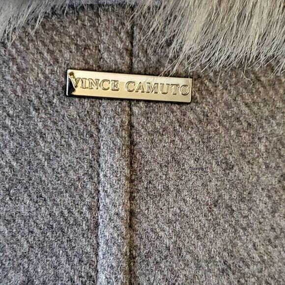 VINCE Camuto faux fur wool coat women's size 3X new!!! - Picture 9 of 11
